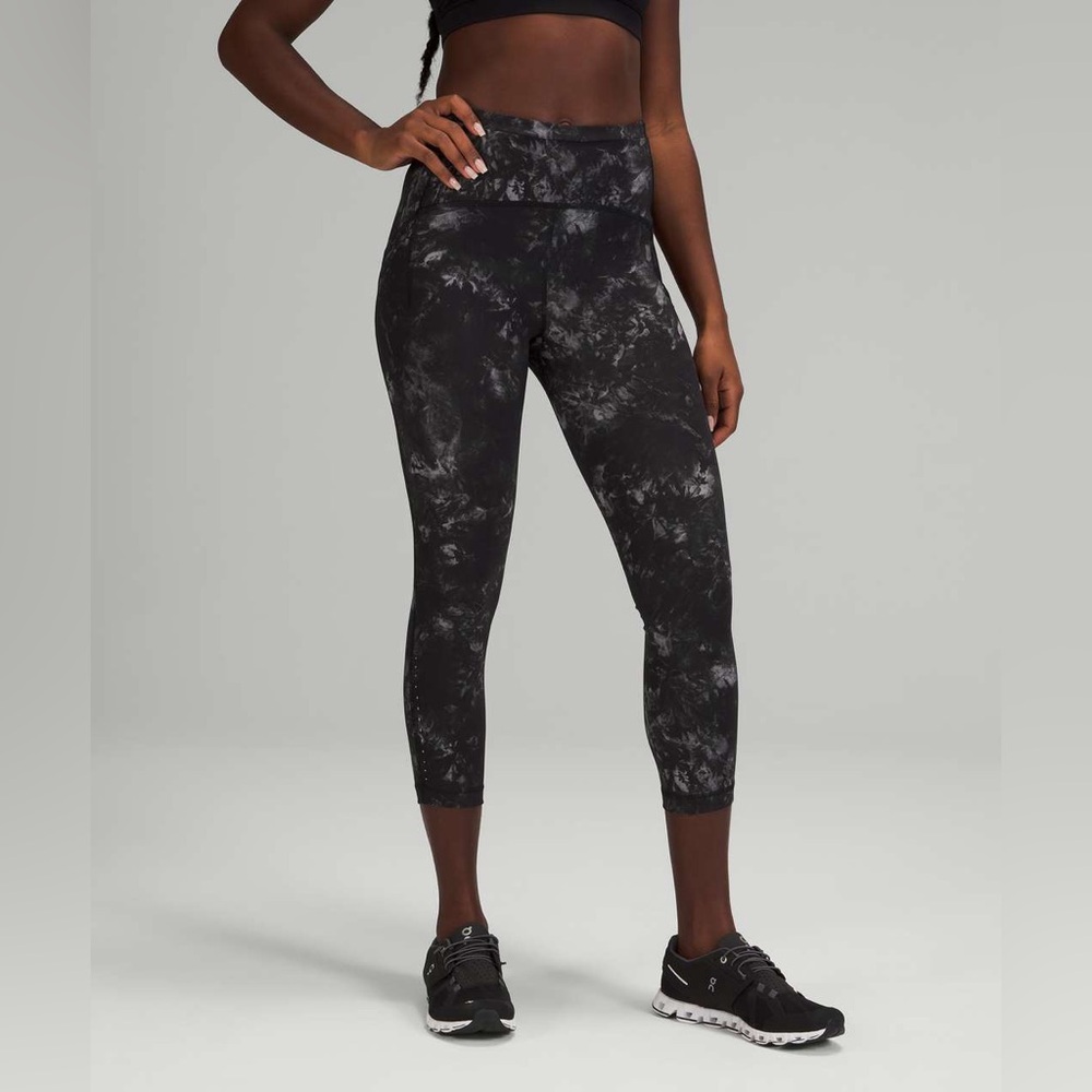 Lululemon Swift Speed High-Rise Tight 25" Aquila Black Multi